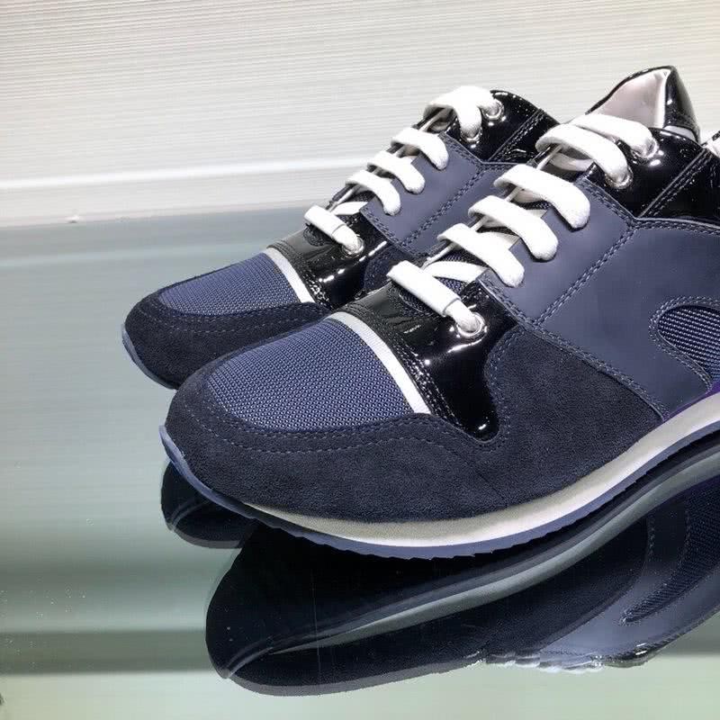 Dior Sneakers Navy Upper White Shoelaces Men 5