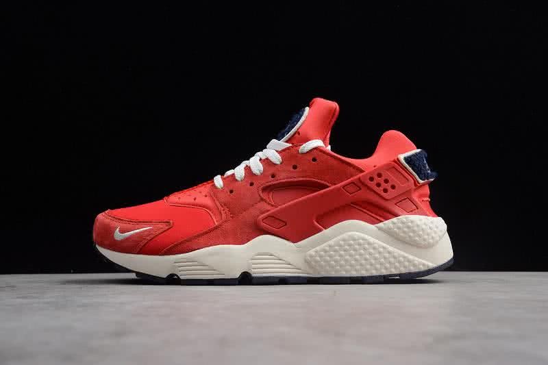 Nike Air Huarache Women Men Red Shoes 2