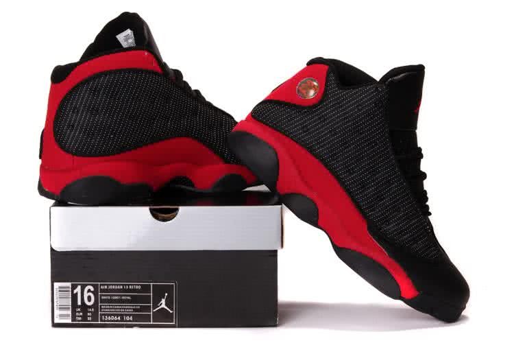 Air Jordan 13 Black Red Super Size Men 5