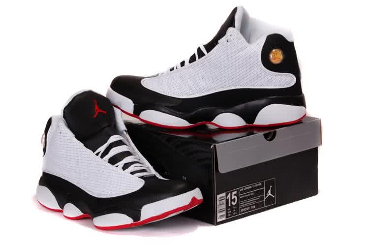 Air Jordan 12 White Black Red Super Size Men 6