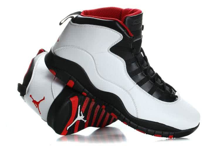 Air Jordan 10 White Black Red Super Size Men 7