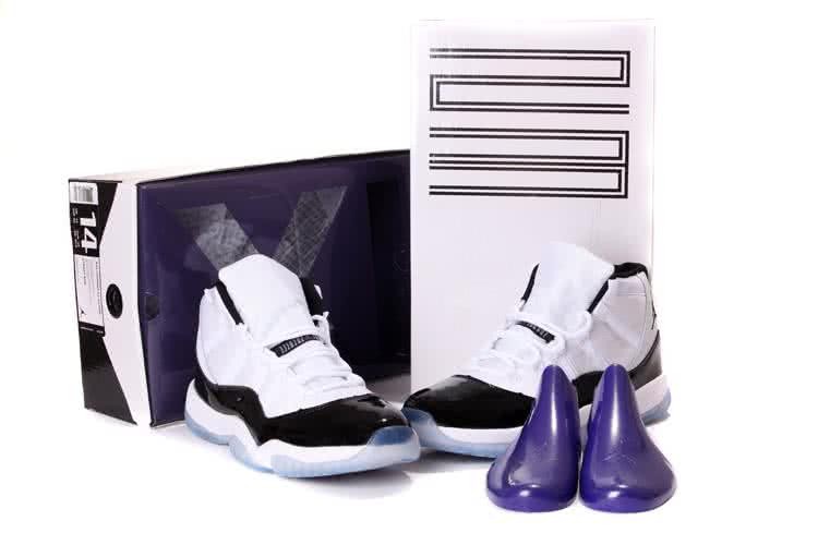 Air Jordan 11 Comfortable Sole White Black Super Size Men 4