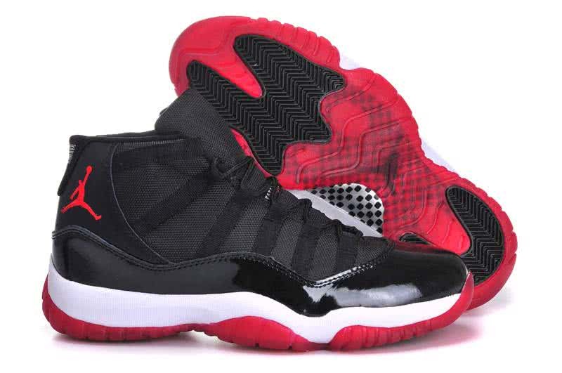 Air Jordan 11 Black White Red Super Size Men 1