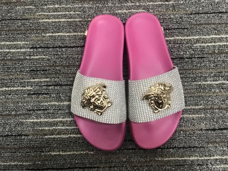 Versace Pink Leisure Shoes Slipper Men 2
