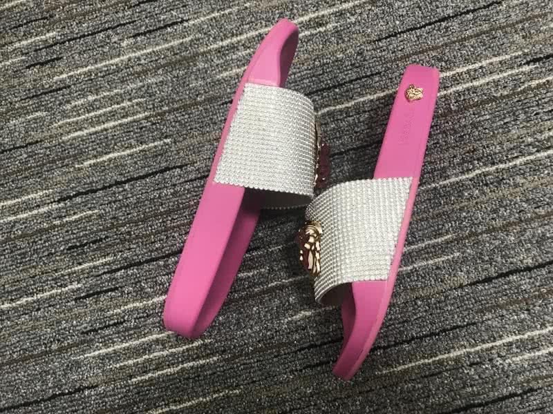 Versace Pink Leisure Shoes Slipper Men 6
