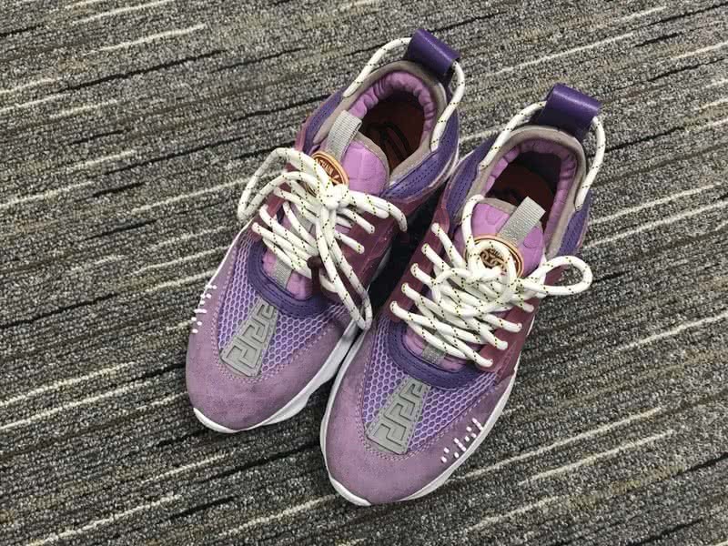 Versace Purple With White Sole Leisure Sports Shoes Men/Women 1