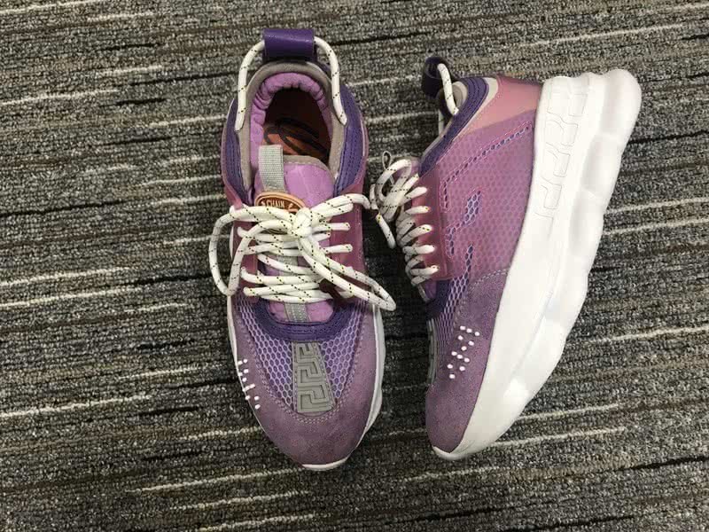 Versace Purple With White Sole Leisure Sports Shoes Men/Women 3