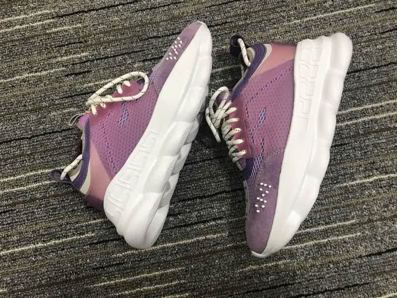 Versace Purple With White Sole Leisure Sports Shoes Men/Women 5