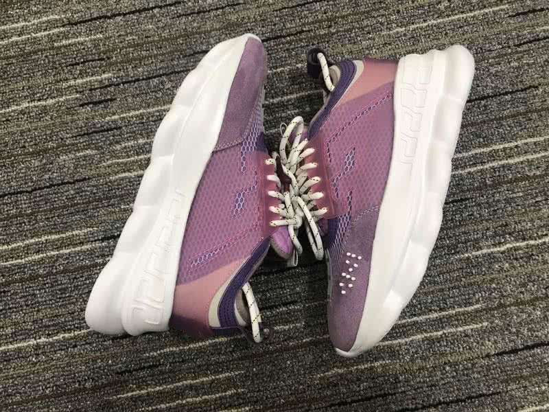 Versace Purple With White Sole Leisure Sports Shoes Men/Women 6
