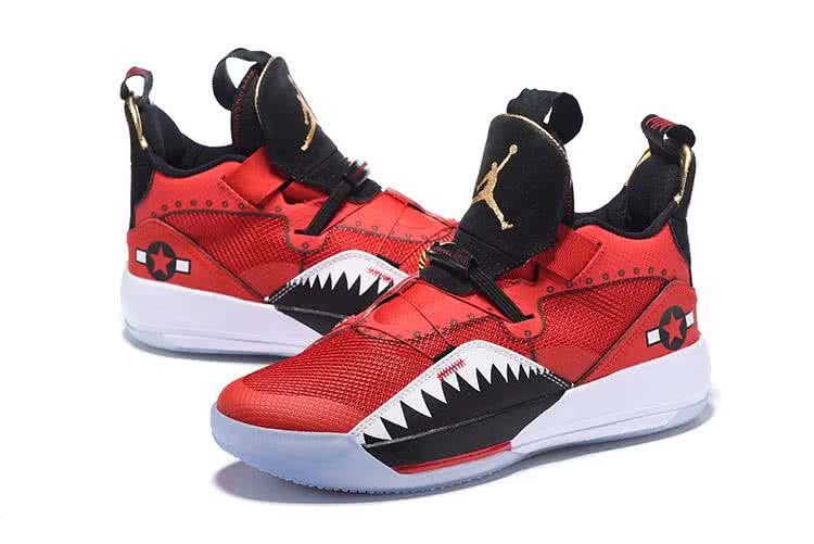 Air Jordan 33 Red And Black Men 3