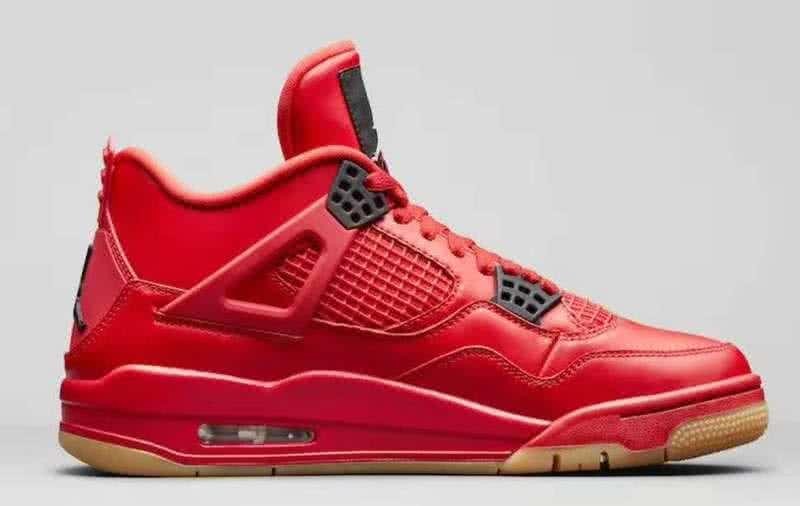 Air Jordan 4 Shoes Red Women/Men 1