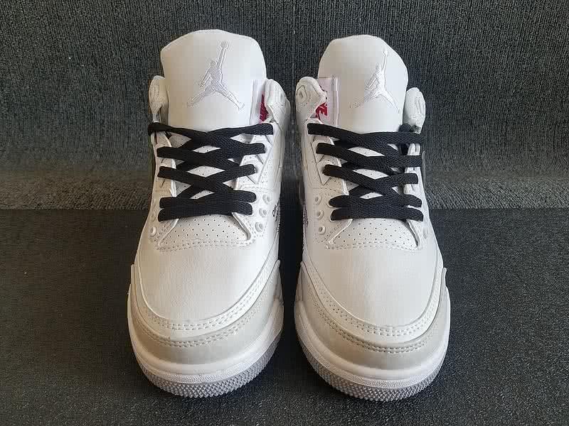 Air Jordan 3 Shoes Black And White Men 2