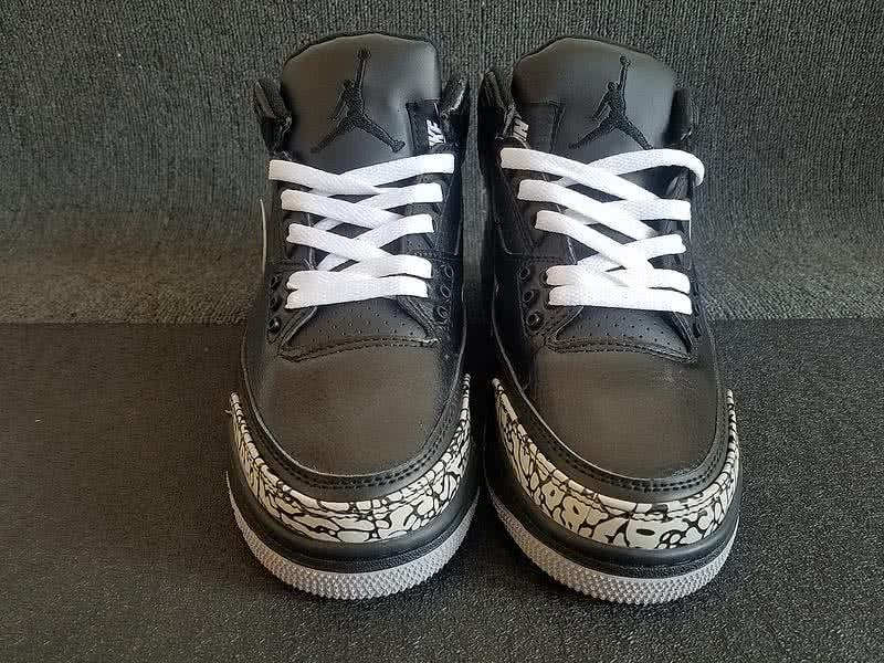 Air Jordan 3 Shoes Black Men 3