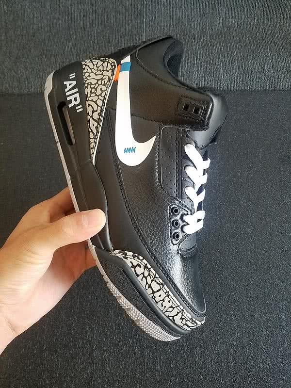 Air Jordan 3 Shoes Black Men 8