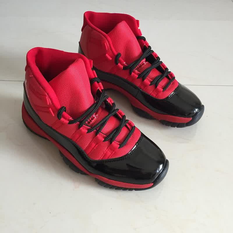 Air Jordan 11 Red And Black Men 4