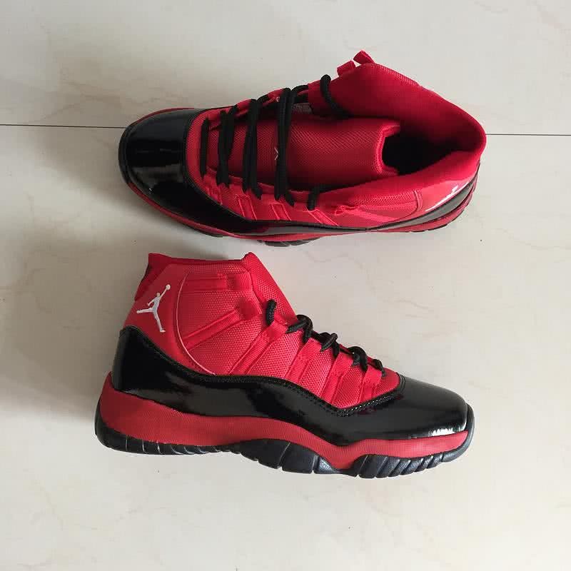Air Jordan 11 Red And Black Men 5