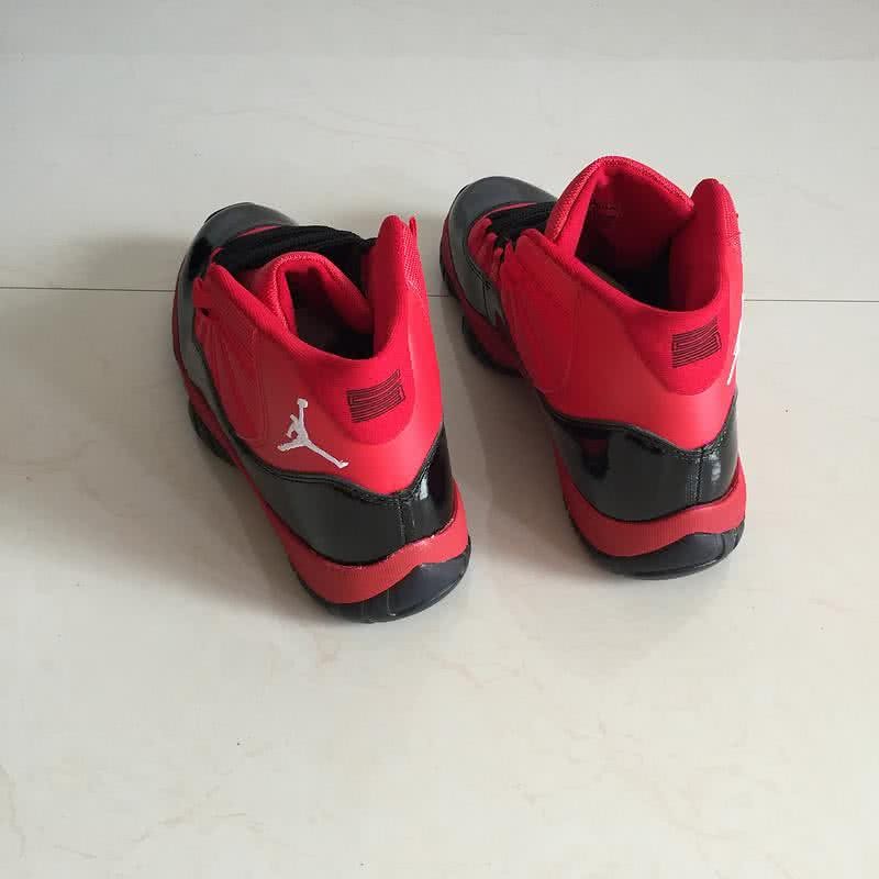 Air Jordan 11 Red And Black Men 8