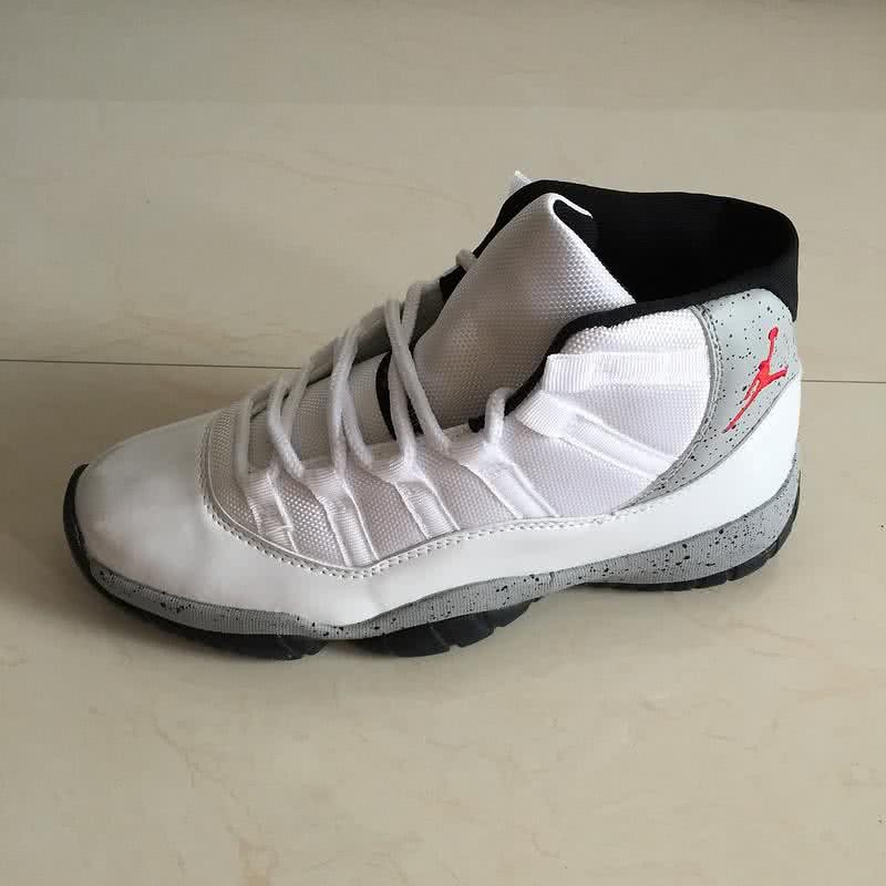 Air Jordan 11 White And Grey Men 3