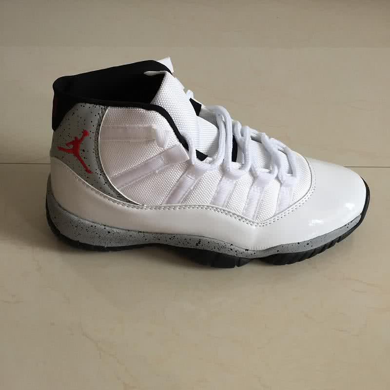 Air Jordan 11 White And Grey Men 2
