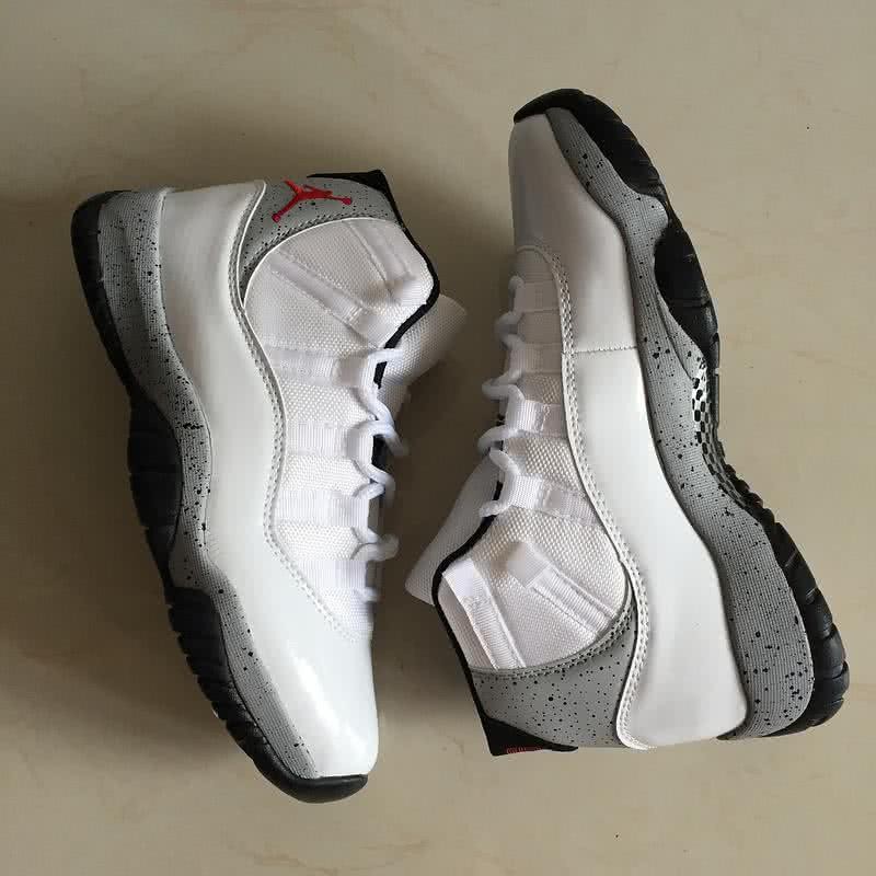 Air Jordan 11 White And Grey Men 6