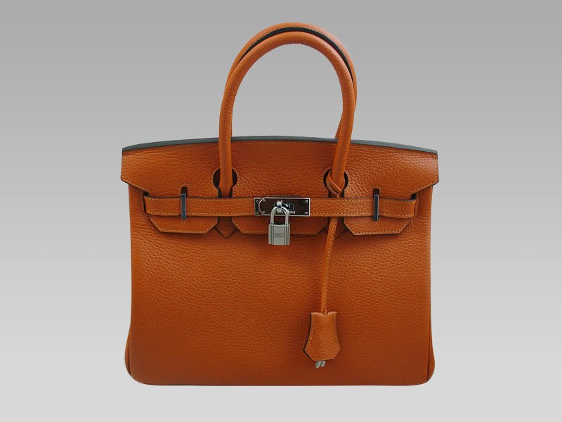 Hermes Birkin 30 Togo Leather Orange 1