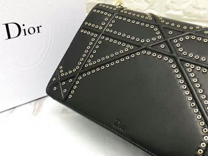 Dior Diorama Calfskin Bag Black d0422-1 7