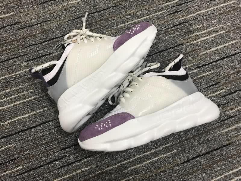 Versace Sneakers White Purple Men Women 9
