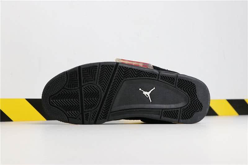 Air Jordan 4 BRED Black Men 4