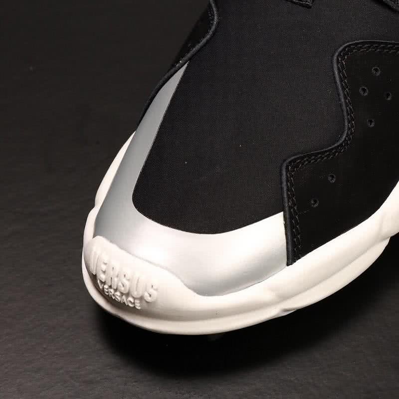 Versace Sneakers Latex Insole Flexible Black Men 4
