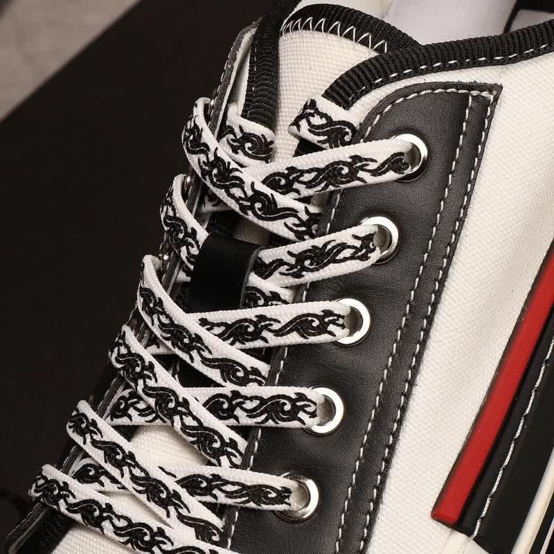 Dior Sneakers Red Line Black White Men 5