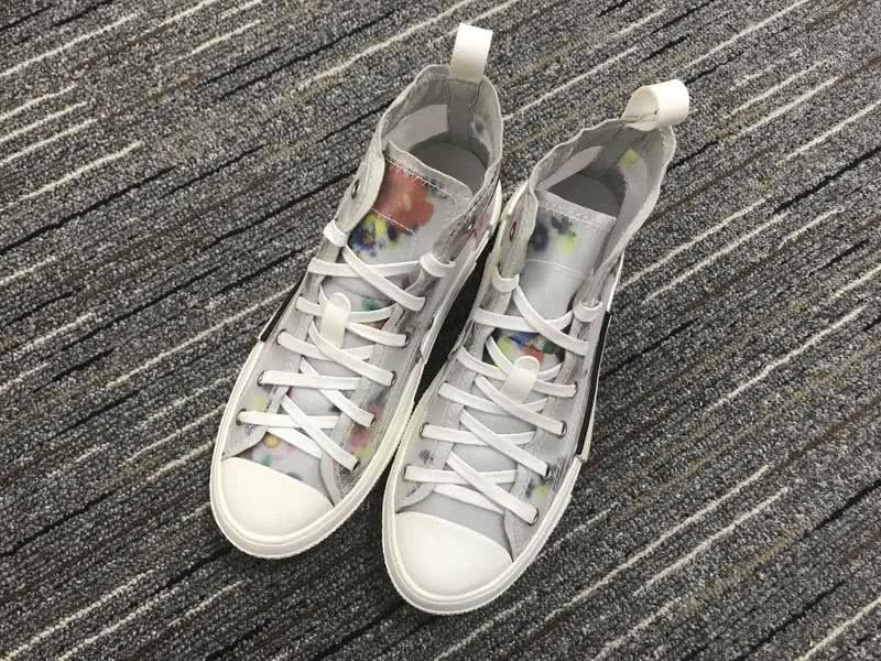 Christian Dior Sneakers 3013  Upper White Cotton Blooming Patterns  Men 2