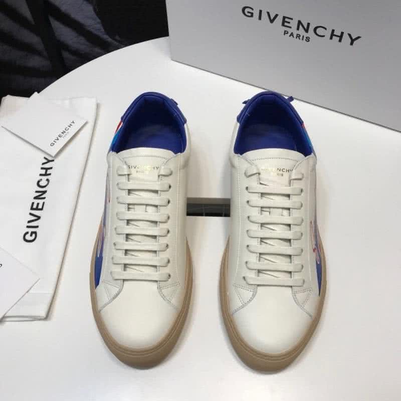 Givenchy Sneakers White Red And Blue Men 1