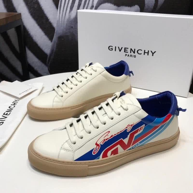 Givenchy Sneakers White Red And Blue Men 2