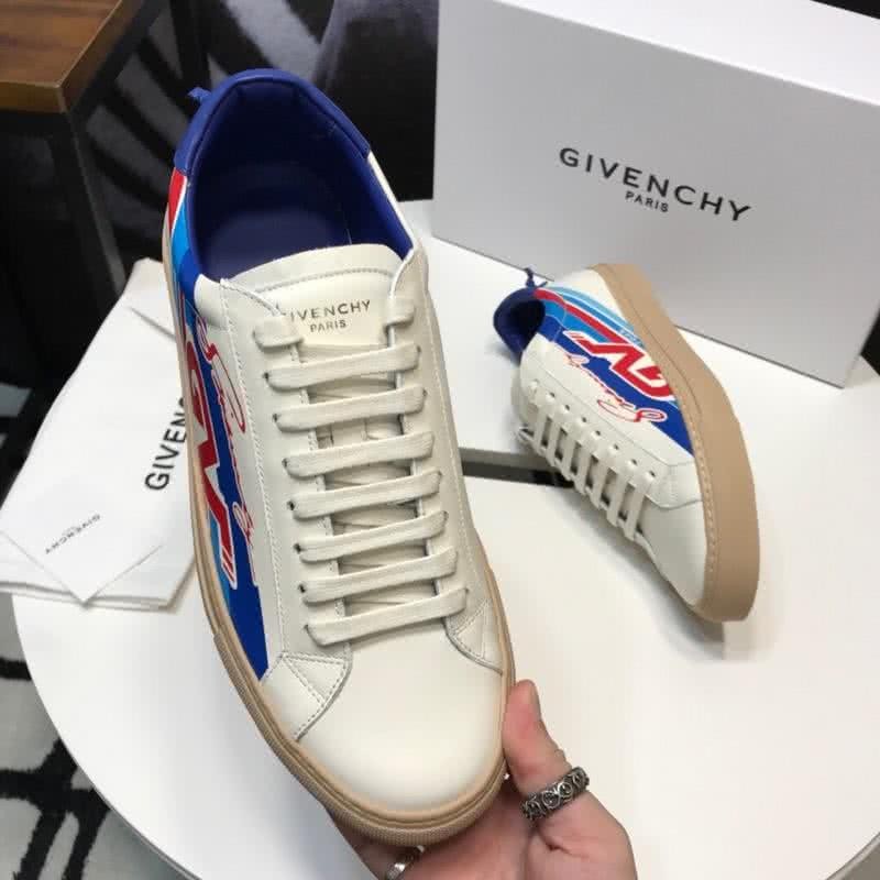 Givenchy Sneakers White Red And Blue Men 5