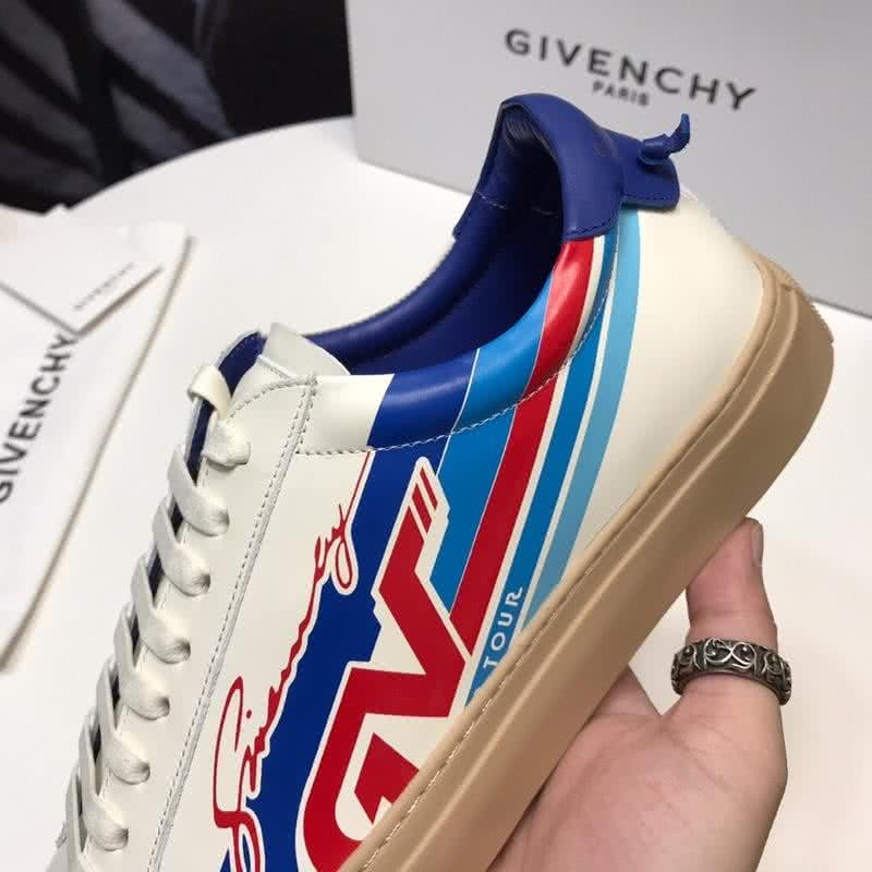 Givenchy Sneakers White Red And Blue Men 7