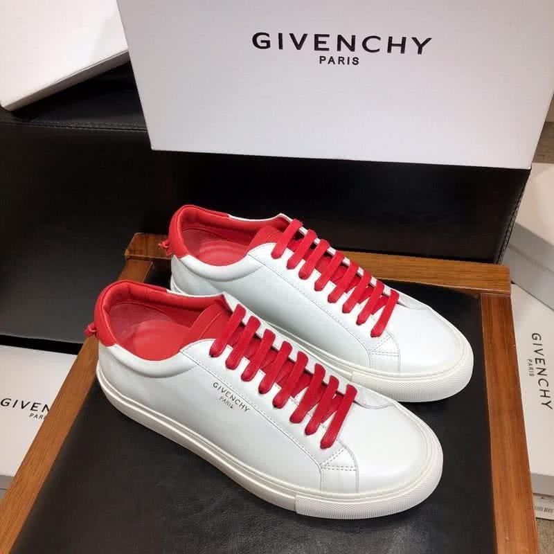 Givenchy Sneakers White Upper Red Shoelaces And Inside Men 1