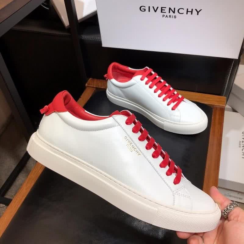 Givenchy Sneakers White Upper Red Shoelaces And Inside Men 4