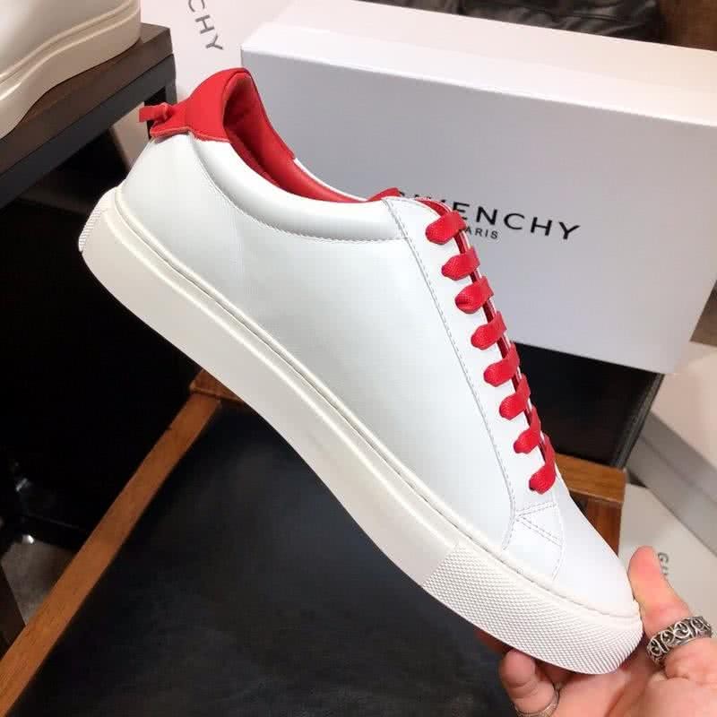 Givenchy Sneakers White Upper Red Shoelaces And Inside Men 5