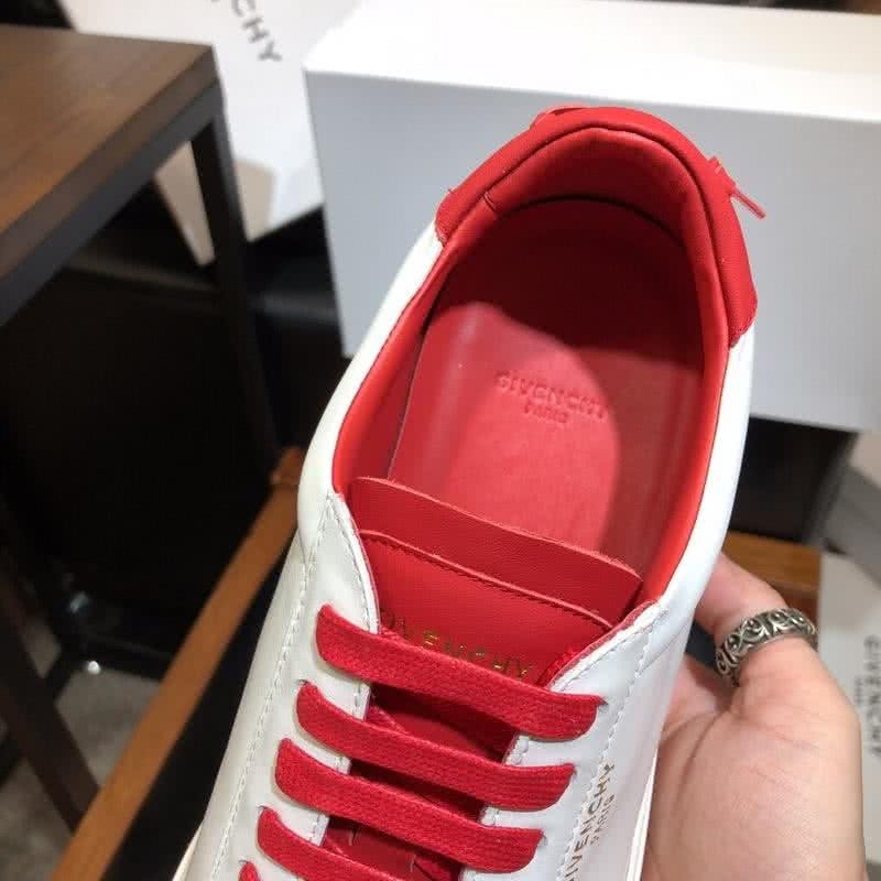 Givenchy Sneakers White Upper Red Shoelaces And Inside Men 7