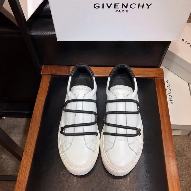 Givenchy Sneakers Black Shoelaces White Men 2
