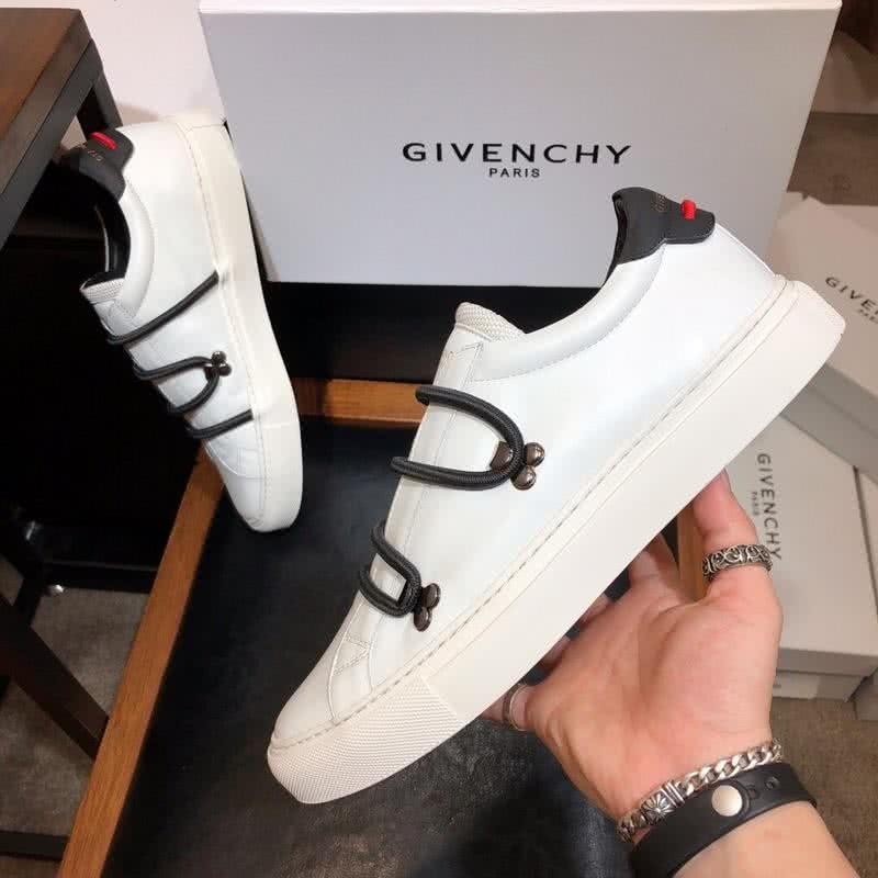 Givenchy Sneakers Black Shoelaces White Men 4
