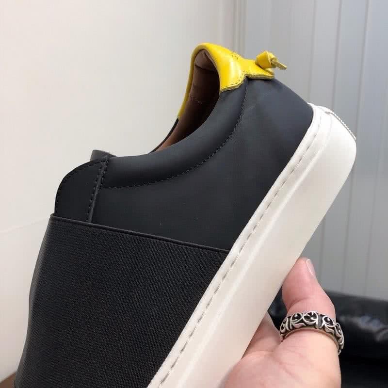 Givenchy Sneakers Black And Yellow Upper White Sole Men 7
