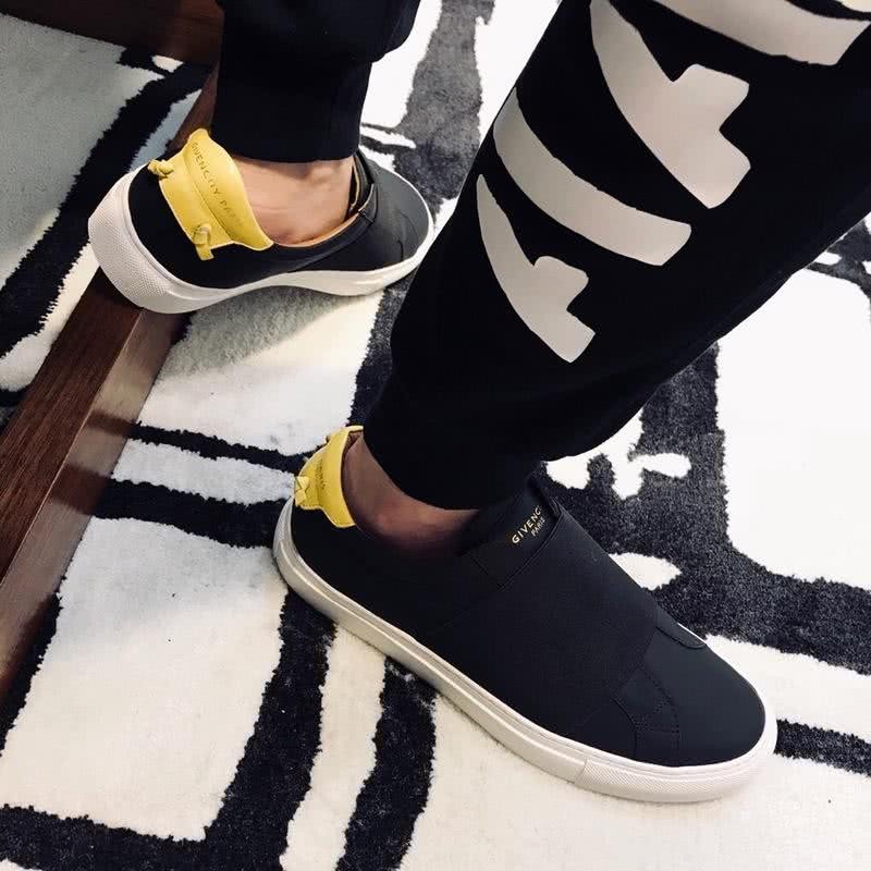 Givenchy Sneakers Black And Yellow Upper White Sole Men 9