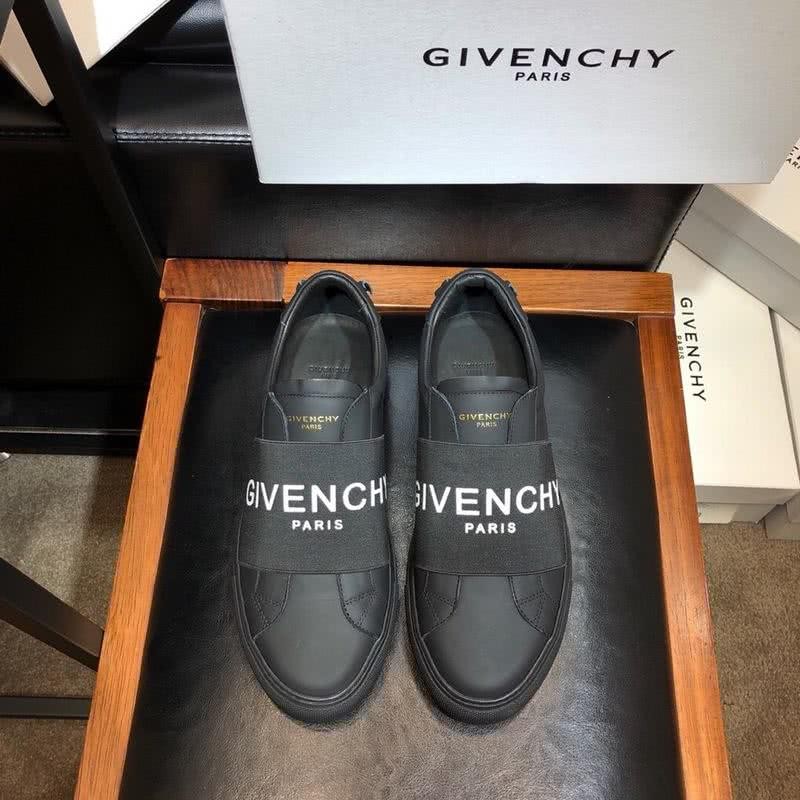 Givenchy Sneakers White Letter Black Men 3