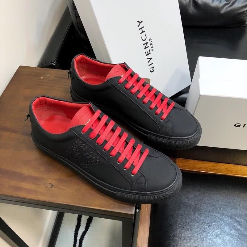 Givenchy Sneakers Black Upper Red Shoelaces And Inside Men 1
