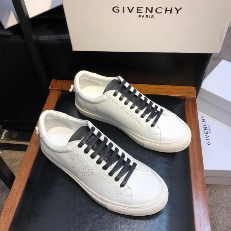Givenchy Sneakers Black Shoelaces White Upper Men 1