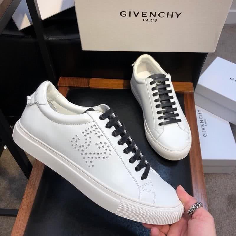 Givenchy Sneakers Black Shoelaces White Upper Men 4