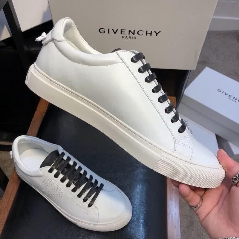 Givenchy Sneakers Black Shoelaces White Upper Men 6