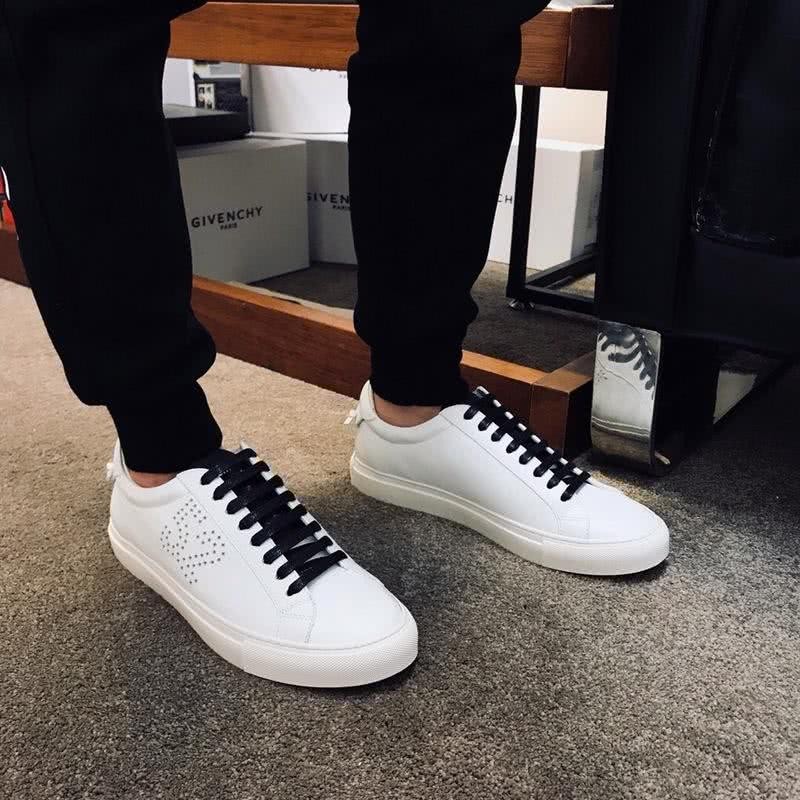 Givenchy Sneakers Black Shoelaces White Upper Men 9