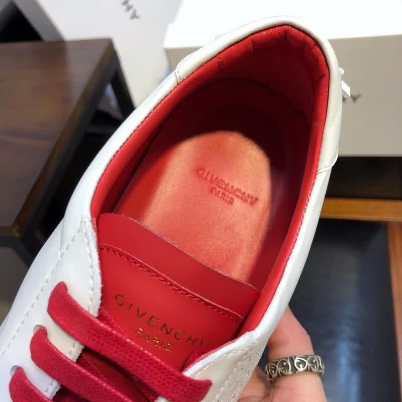 Givenchy Sneakers Red Shoelaces White Upper Men 7